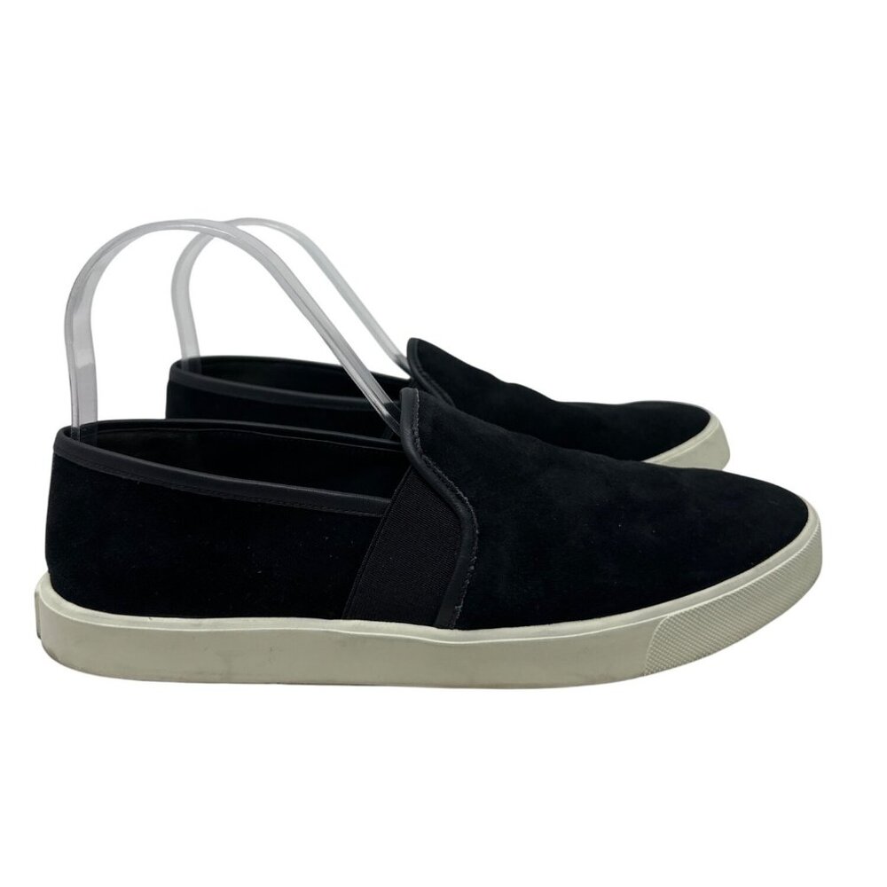 Vince Black Suede Slip-On Casual Shoes Women's Size 8